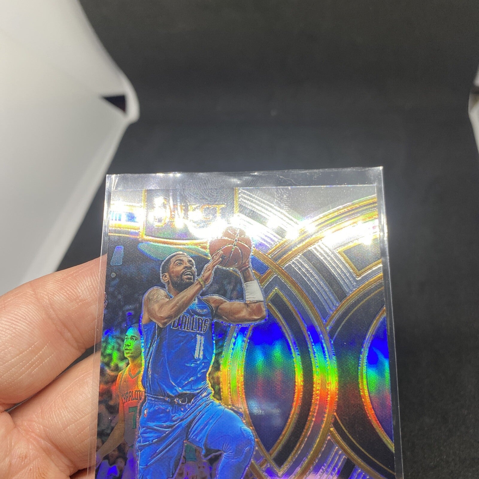 Kyrie Irving 2023-24 Select Silver Prizm Premier #180 Dallas Mavericks M9