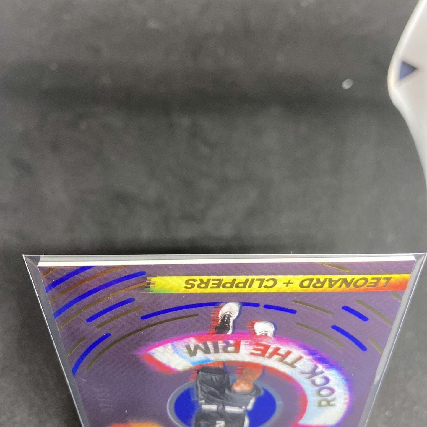 GEM Kawhi Leonard /99 - 2020-21 Panini Recon Rock the Rim Blue #18 Clippers - SP