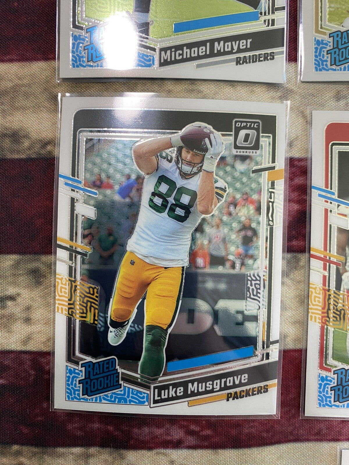 16 X NFL Optic Rated Rookie Cards. Future stars, 