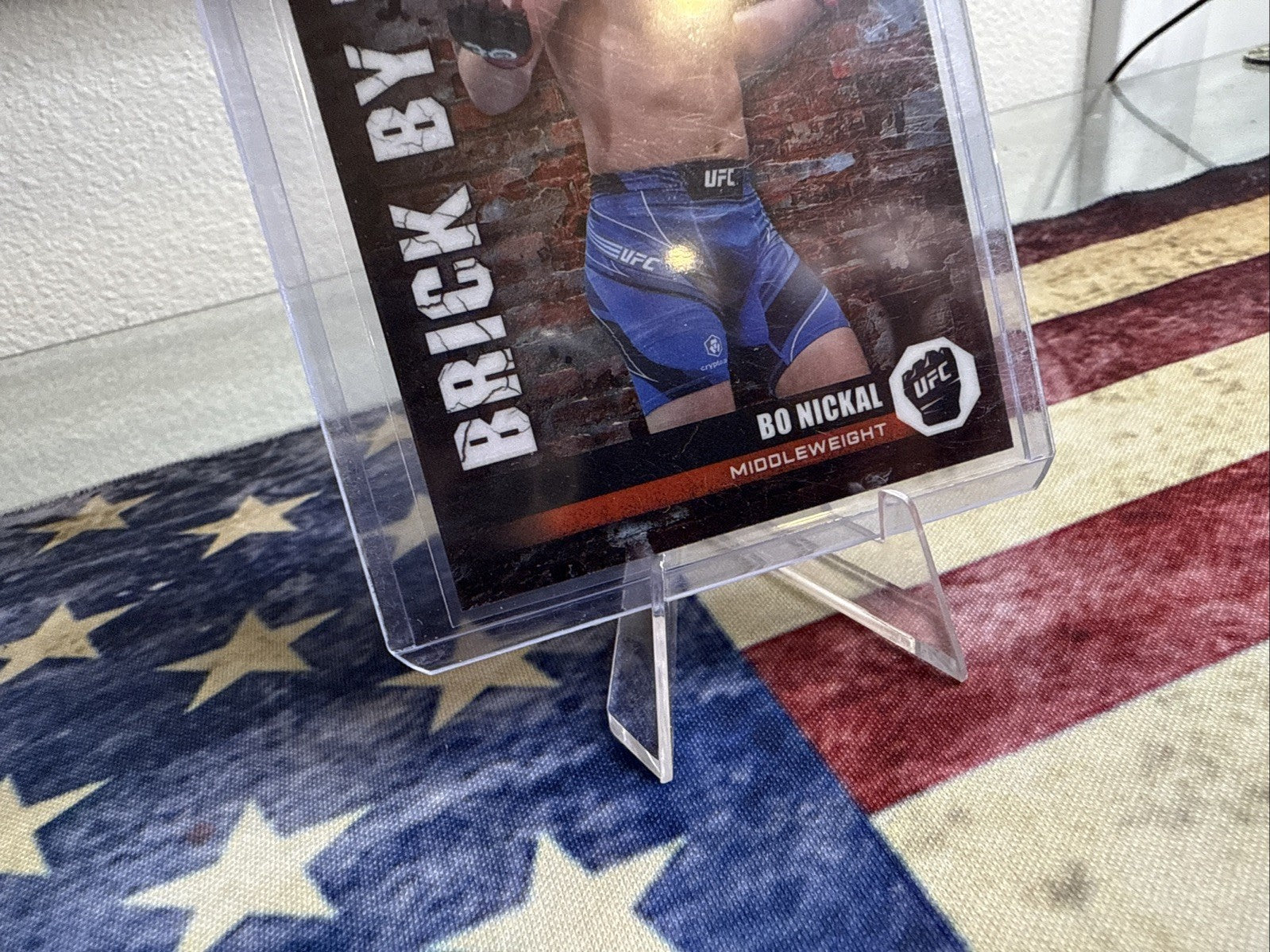 2024 Topps Chrome UFC - Brick by Brick Bo Nickal #BYB-12