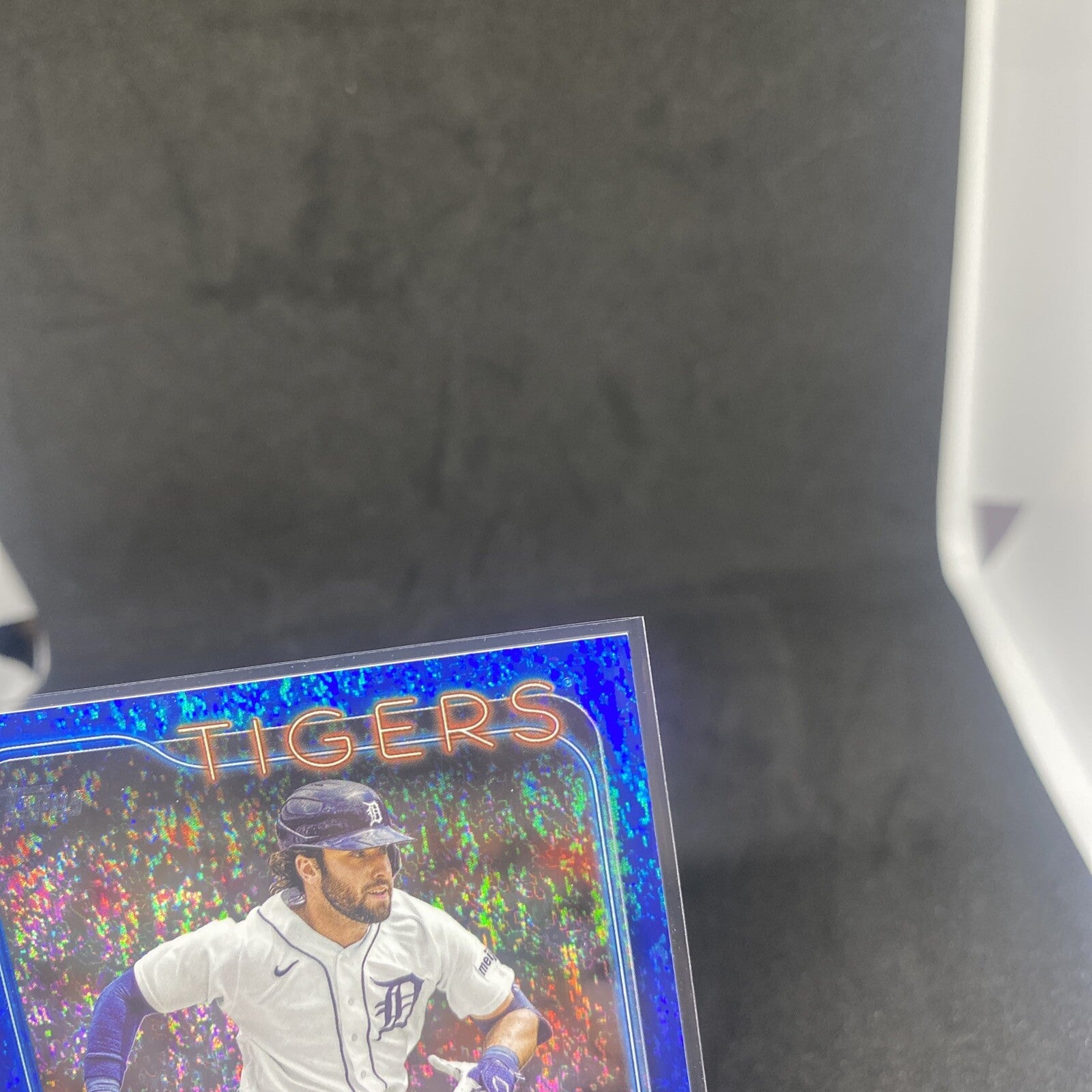 2024 Topps Blue Foil #375 Matt Vierling /999 - Detroit Tigers SP
