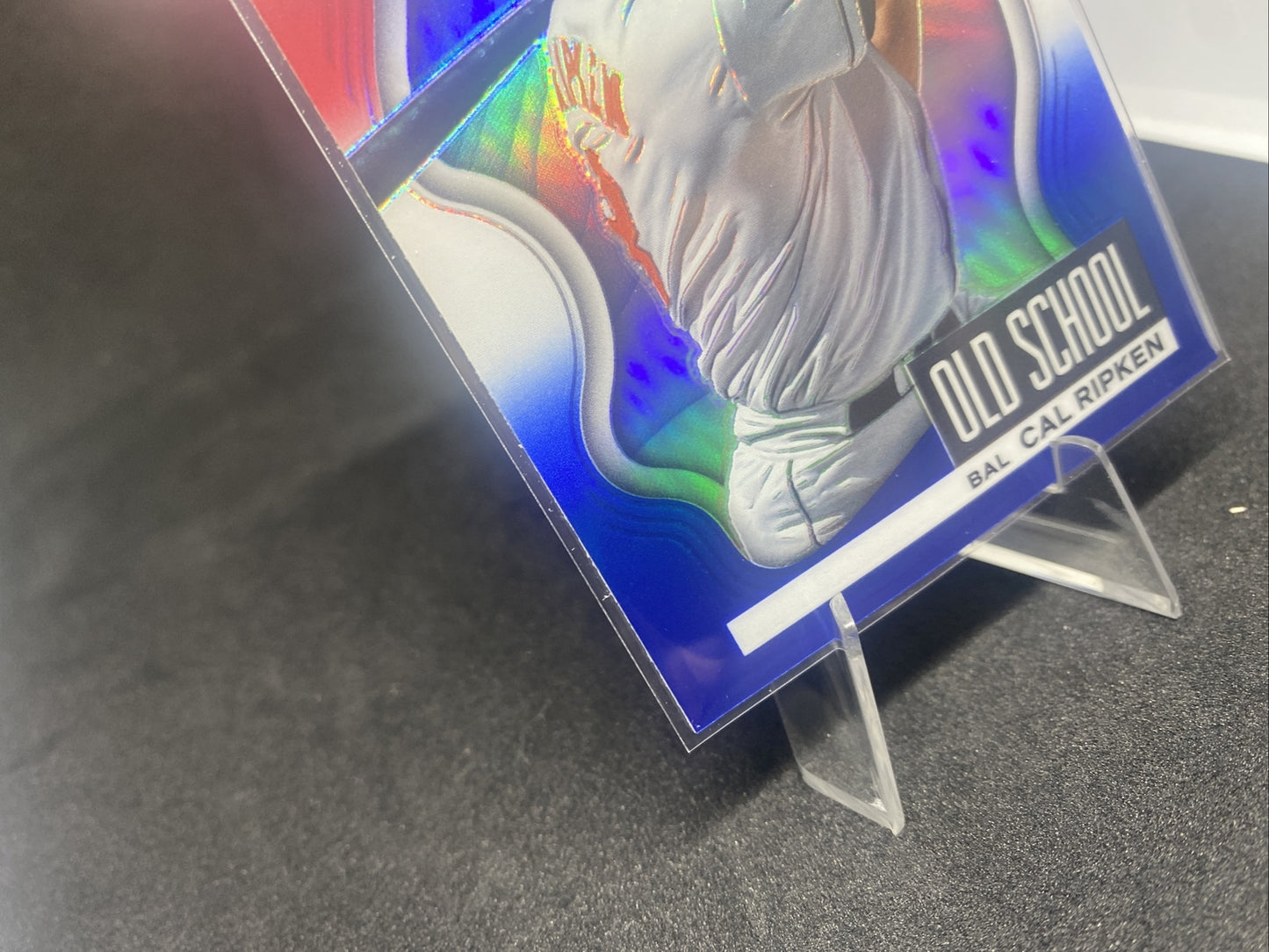 2022 Panini Prizm Old School Red White & Blue Prizm #OS-5 Cal Ripken - Orioles