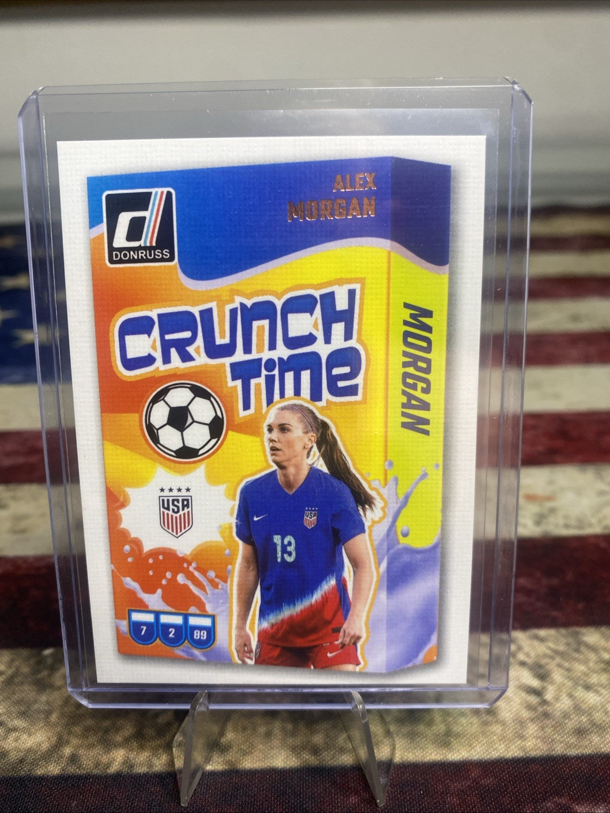 2023-24 Panini Donruss FIFA - Crunch Time No16 Alex Morgan