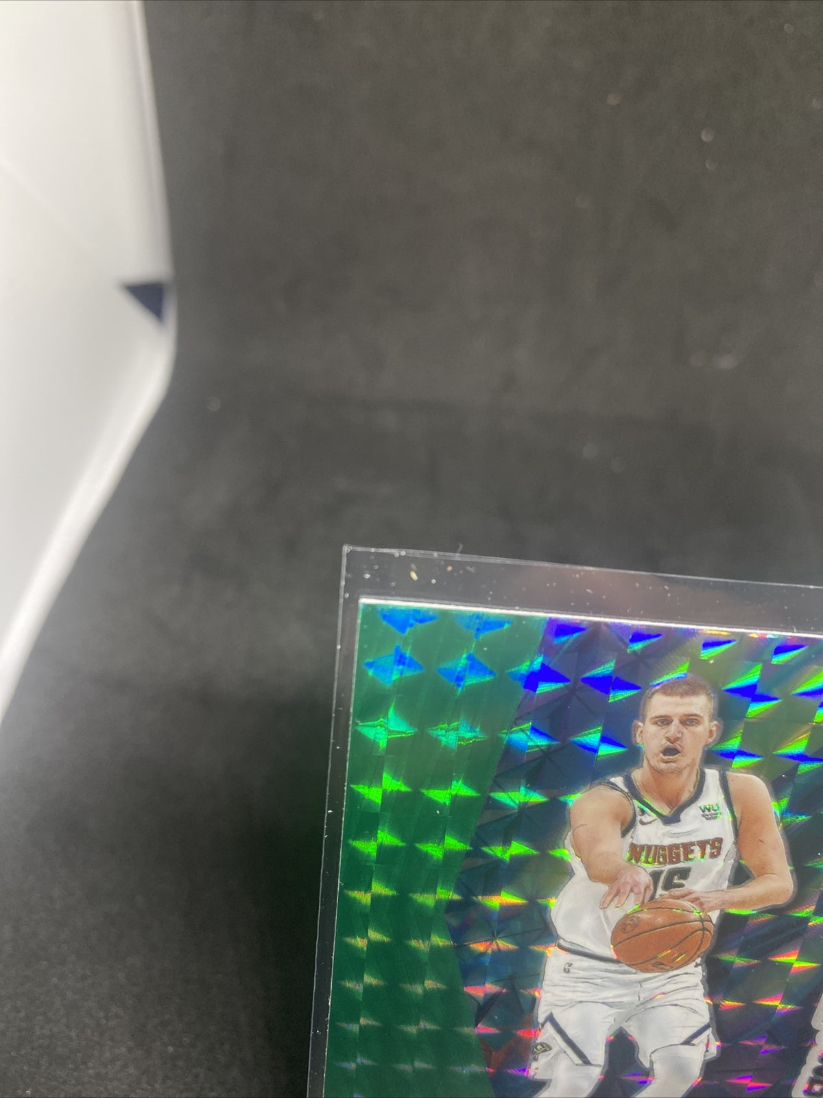 Nikola Jokic 2022-23 Panini Mosaic Give and Go Green Mosaic Prizm Card# 15 SP