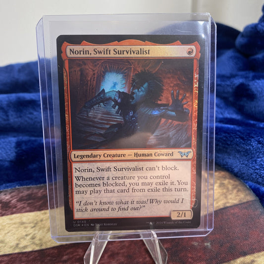 MTG Duskmourn - Norin, Swift Survivalist - Foil 