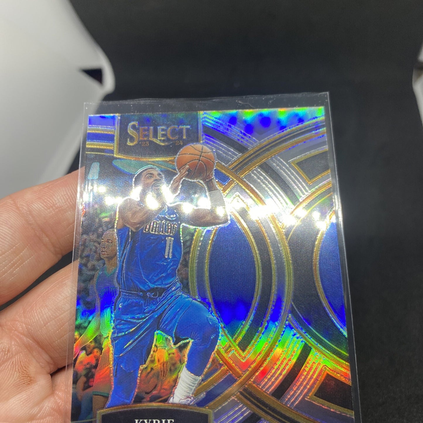 Kyrie Irving 2023-24 Select Silver Prizm Premier #180 Dallas Mavericks M9