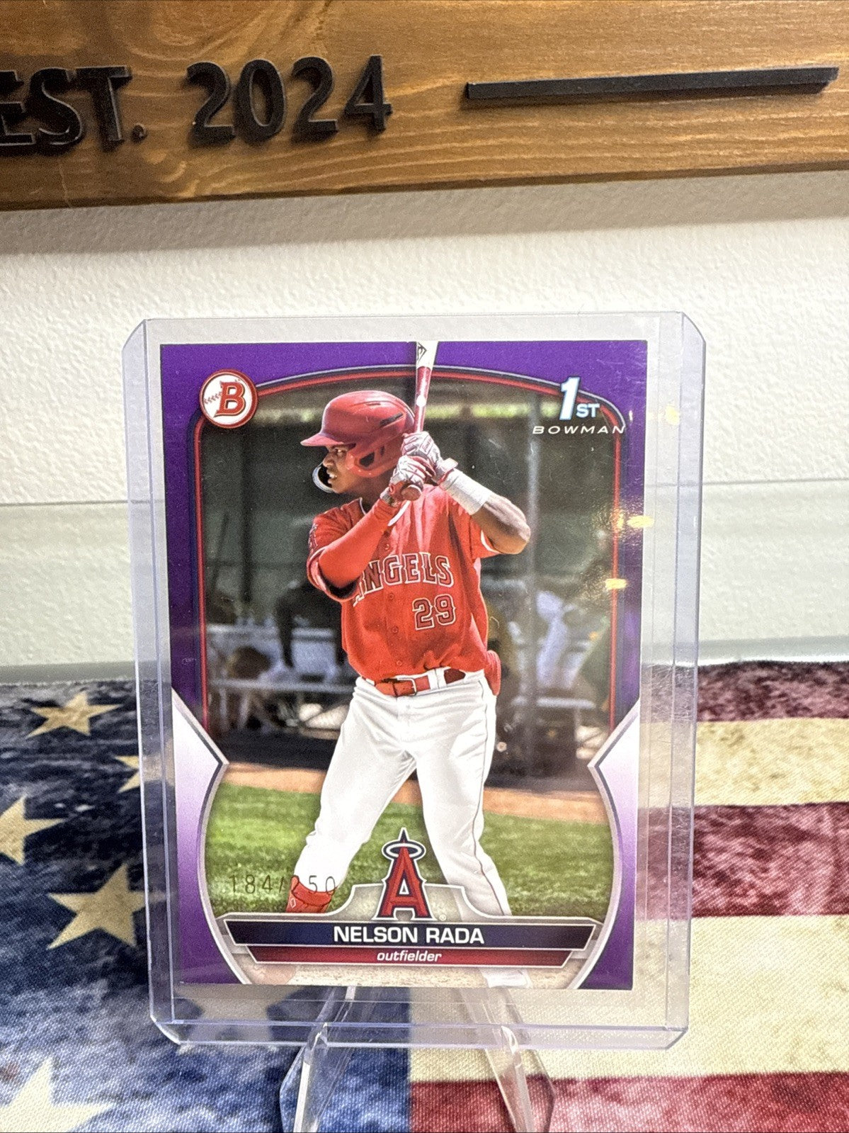 2023 Bowman - Prospects Nelson Rada #BP-132 Purple /250 (RC)