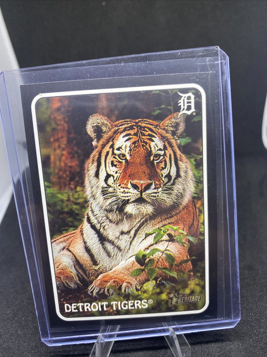 2024 Topps Heritage Detroit Tigers 1975 Topps Zoo’s Who Stick-Ons