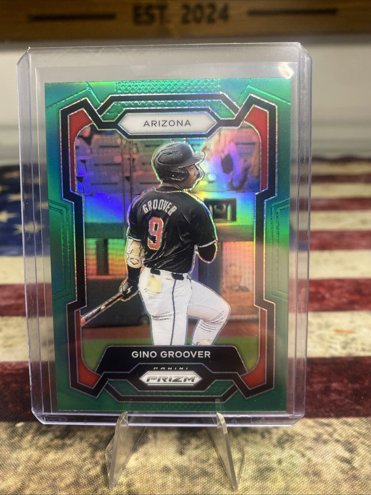 2024 MLB Prizm #91 Gino Groover Green