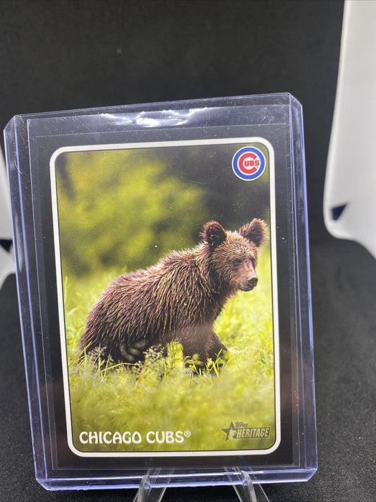 2024 Topps Heritage Chicago Cubs #75Z-7 Black Border Hobby Exclusive Rare