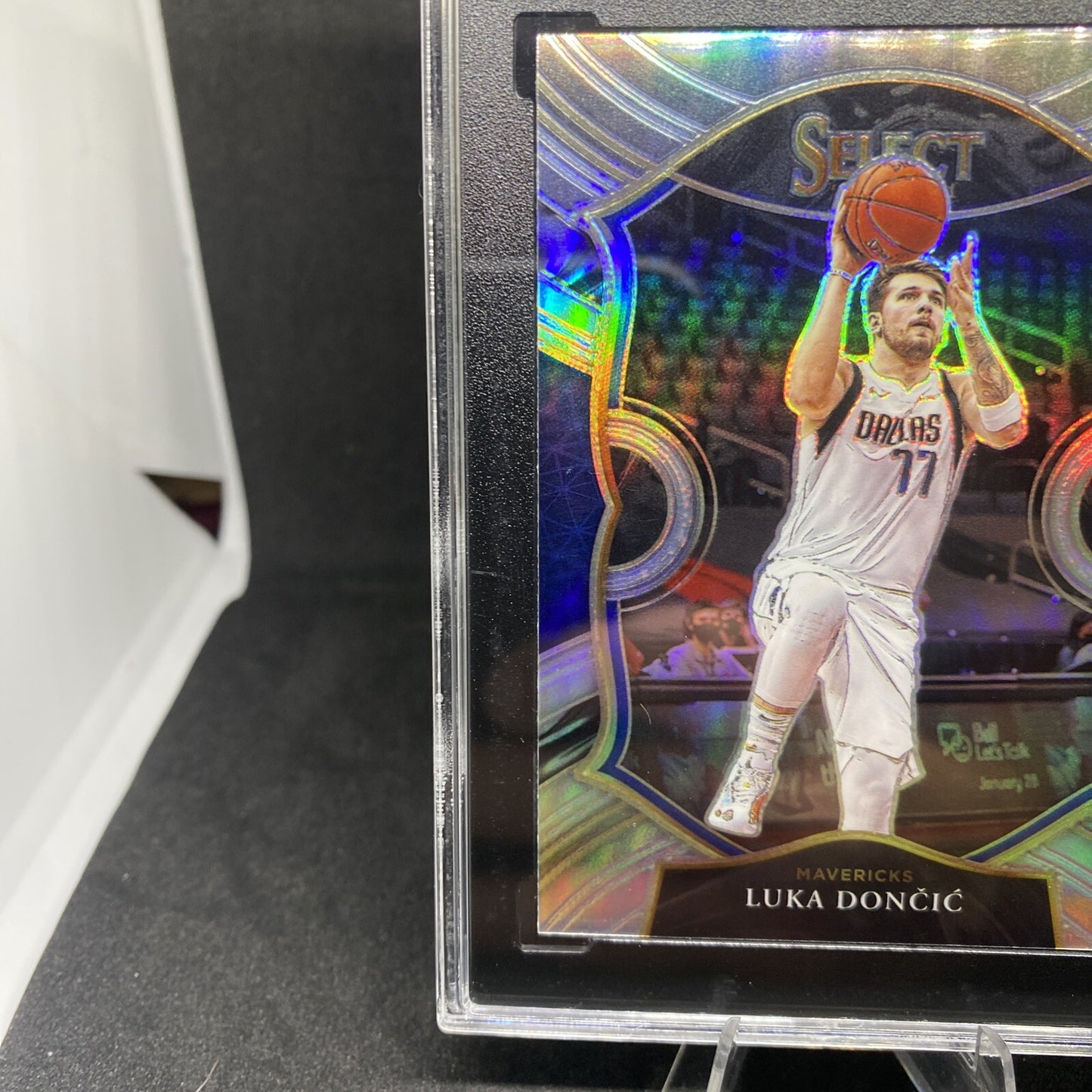 2020-21 Select Silver Prizm Concourse Luka Doncic SGC 10 GEM MT #15 Mavericks