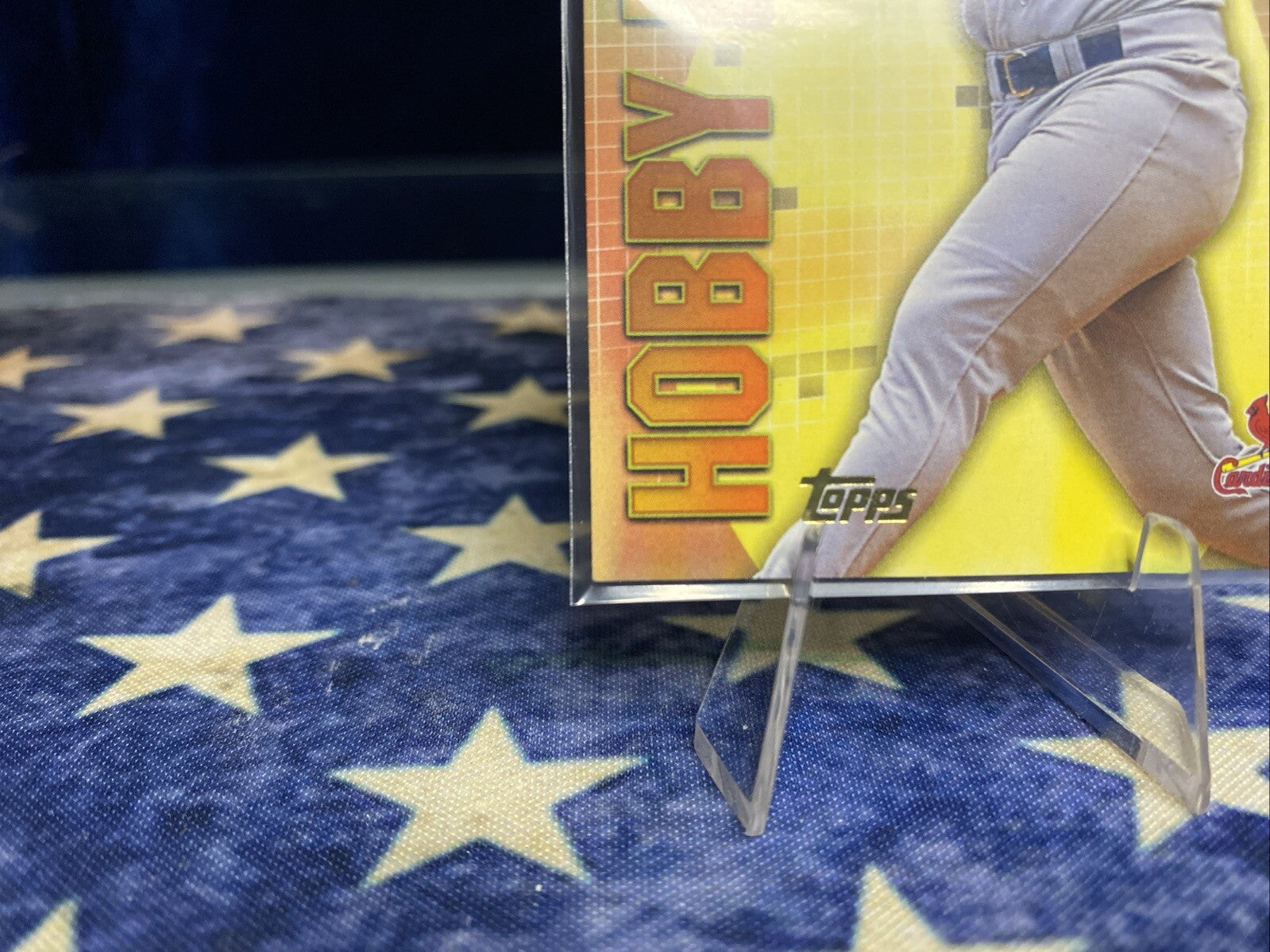 RARE-Reduced! ALBERT PUJOLS 2001 Topps 'Hobby Masters' Insert Rookie Thick Stock