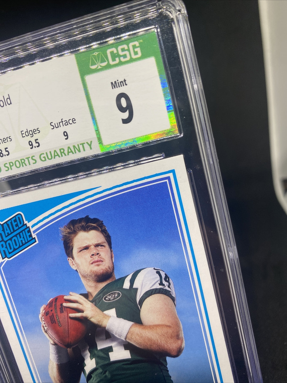 2018 Donruss Sam Darnold Rated Rookie #301 - CSG Mint 9- New York Jets RC 🔥🔥