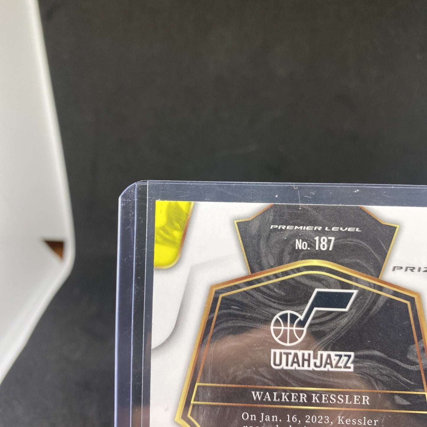 WALKER KESSLER 2022-23 Panini Select Premier Level 187 Blue Prizm RC Rookie BL43