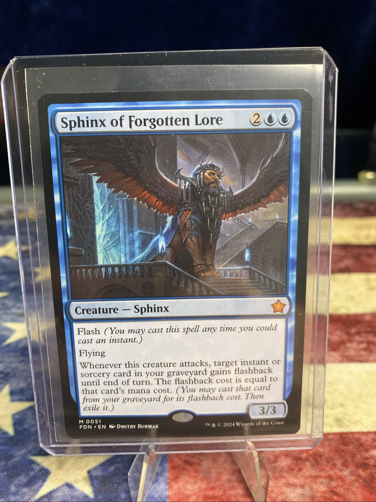 Sphinx of Forgotten Lore Foundations Regular mythic