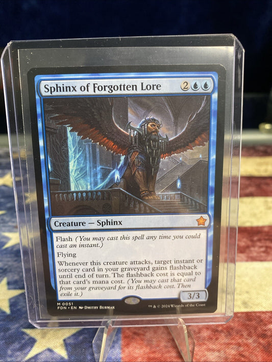 Sphinx of Forgotten Lore Foundations Regular mythic
