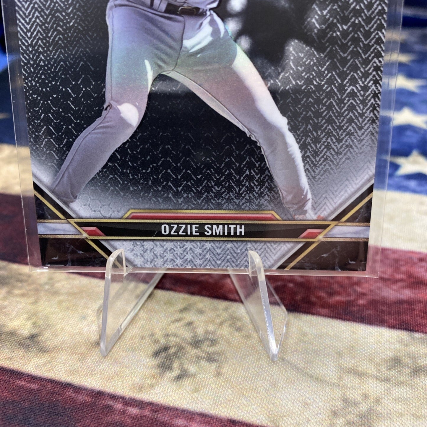 2021 Topps Triple Threads #68 Ozzie Smith #/50 SP Black Parallel Stl Cardinals