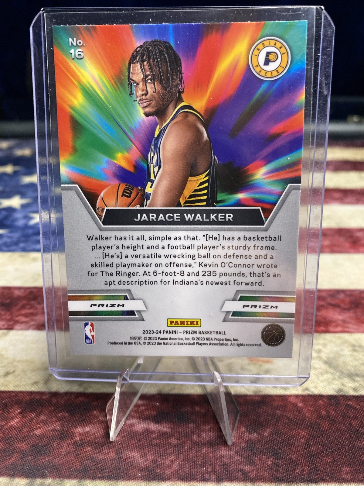 Jarace Walker 2023-24 Panini Prizm #16 Instant Impact Prizms Silver