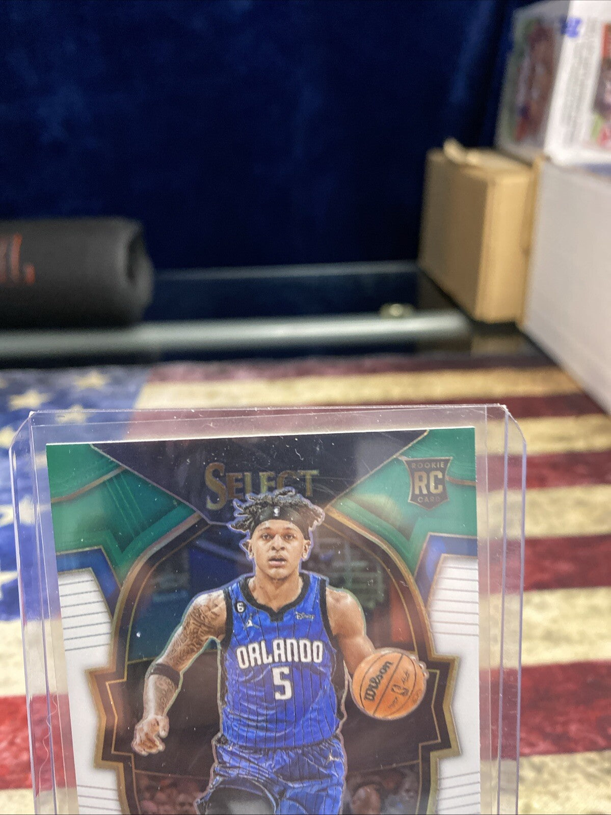 2022 Panini Select Green White Purple Paolo Banchero #72