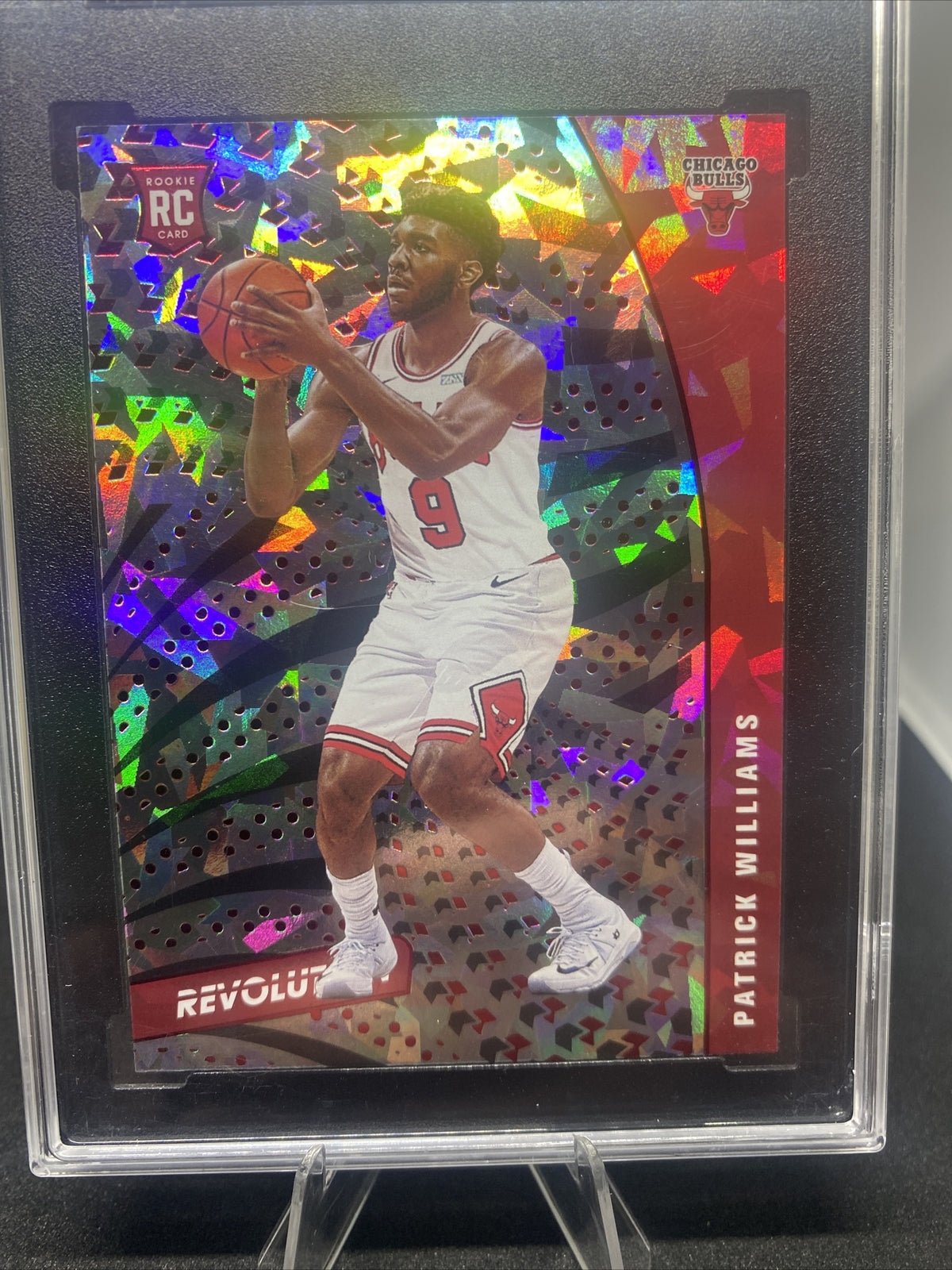 2020-21 Panini Revolution Chinese New Year #143 Patrick Williams RC SGC 9 Bulls