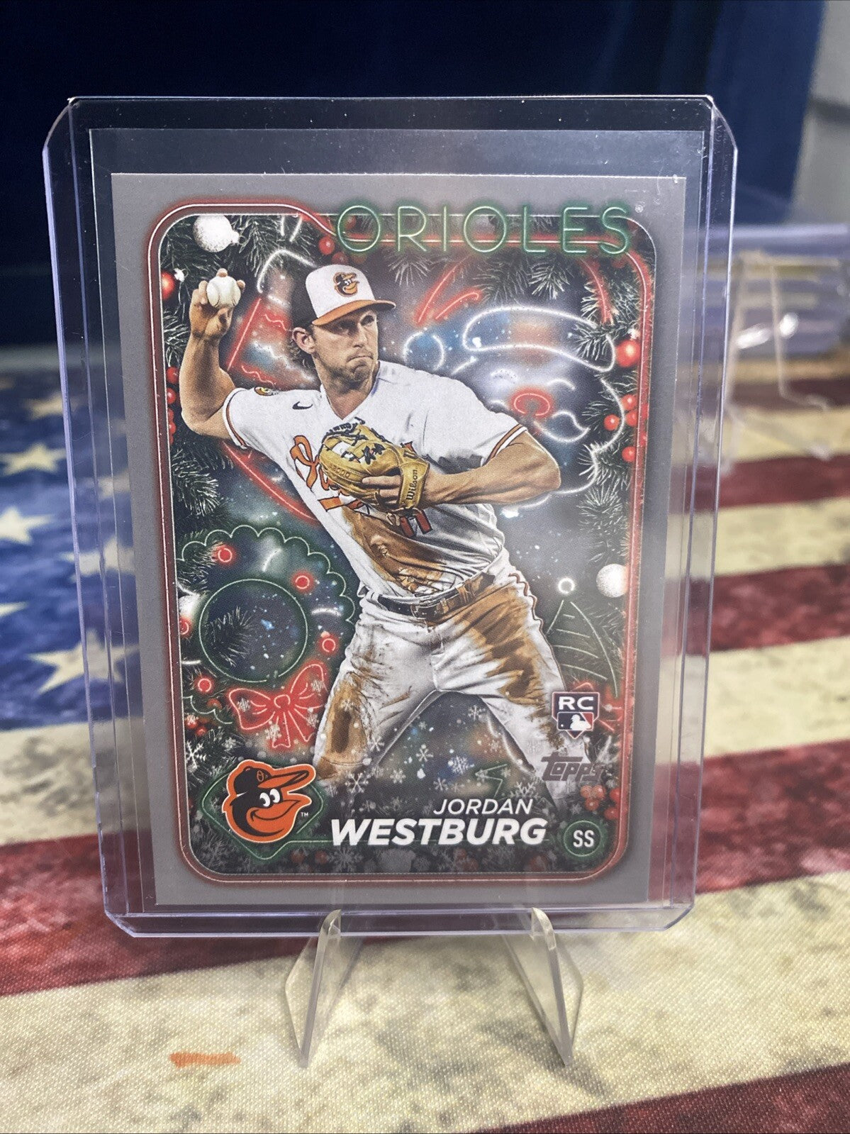 2024 Topps Holiday - Silver Glitter #H29 Jordan Westburg (RC)