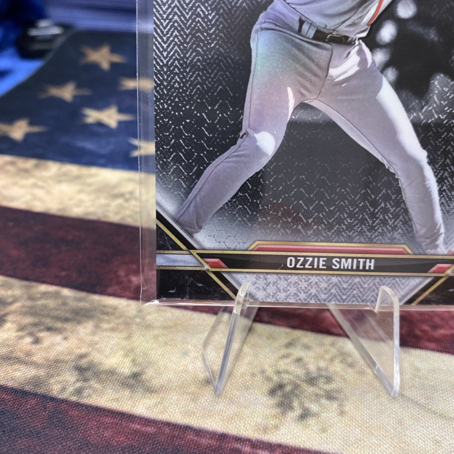 2021 Topps Triple Threads #68 Ozzie Smith #/50 SP Black Parallel Stl Cardinals