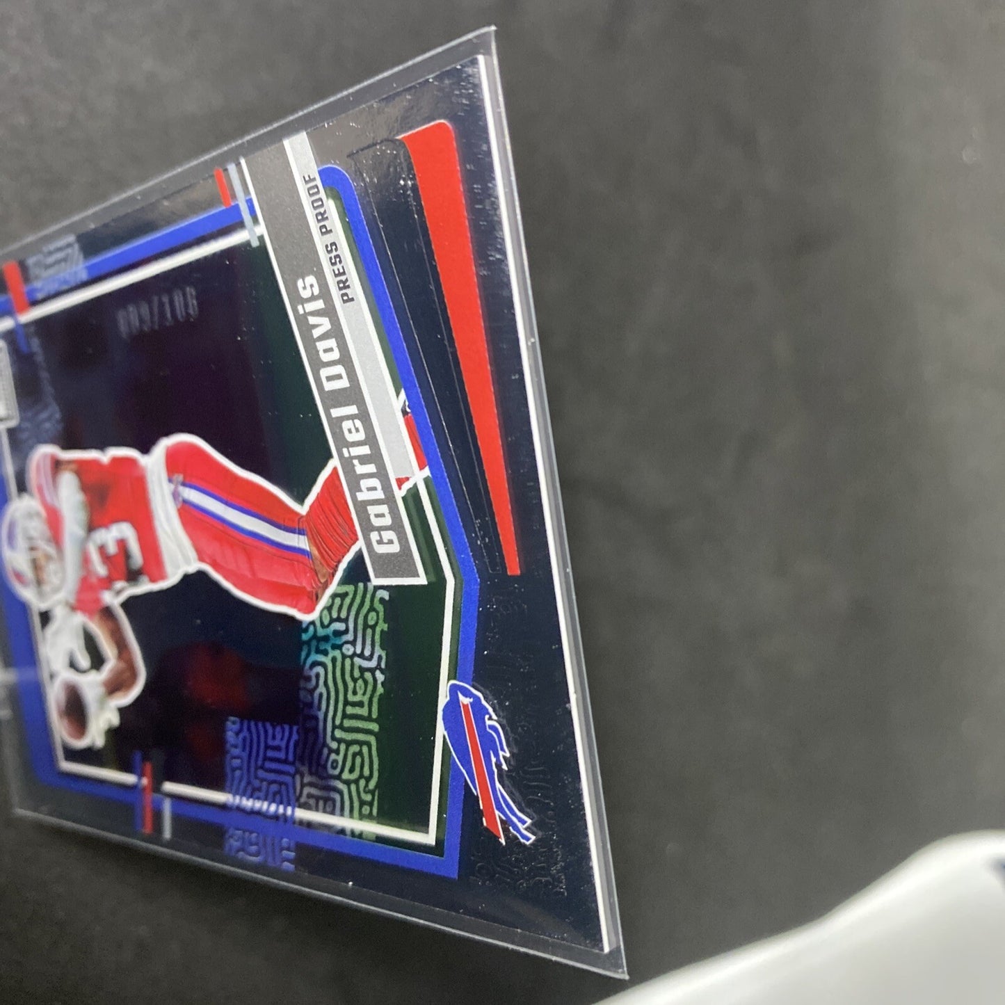 Rare 2023 Panini Donruss - GABRIEL DAVIS #29 - SILVER  9/100 - Buffalo Bills SP