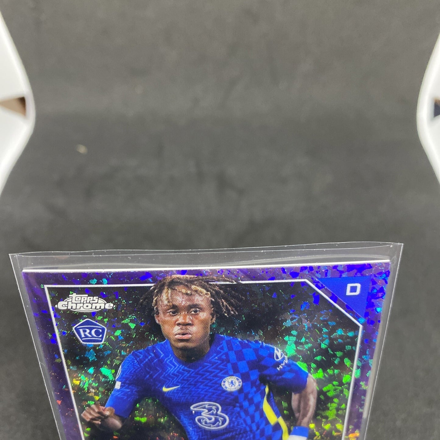 2021 Topps Chrome #59 Purple Mini Diamond 224/250 Trevoh Chalobah Gem Rookie SP