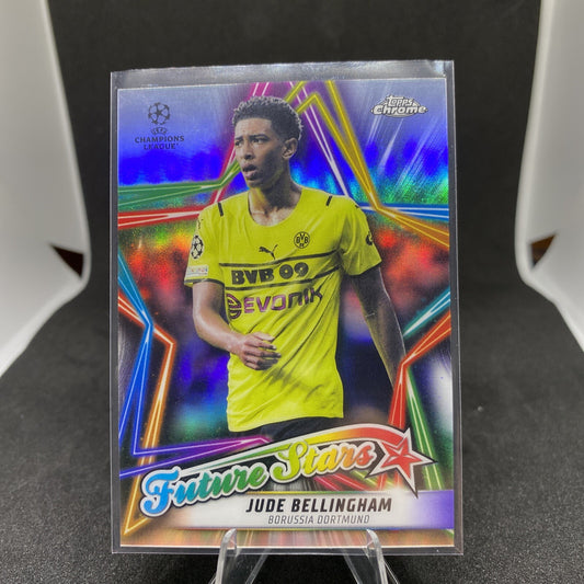Rookie Jude Bellingham 2022 Topps Chrome  #FS-3 Future Stars Refractor GEM SP