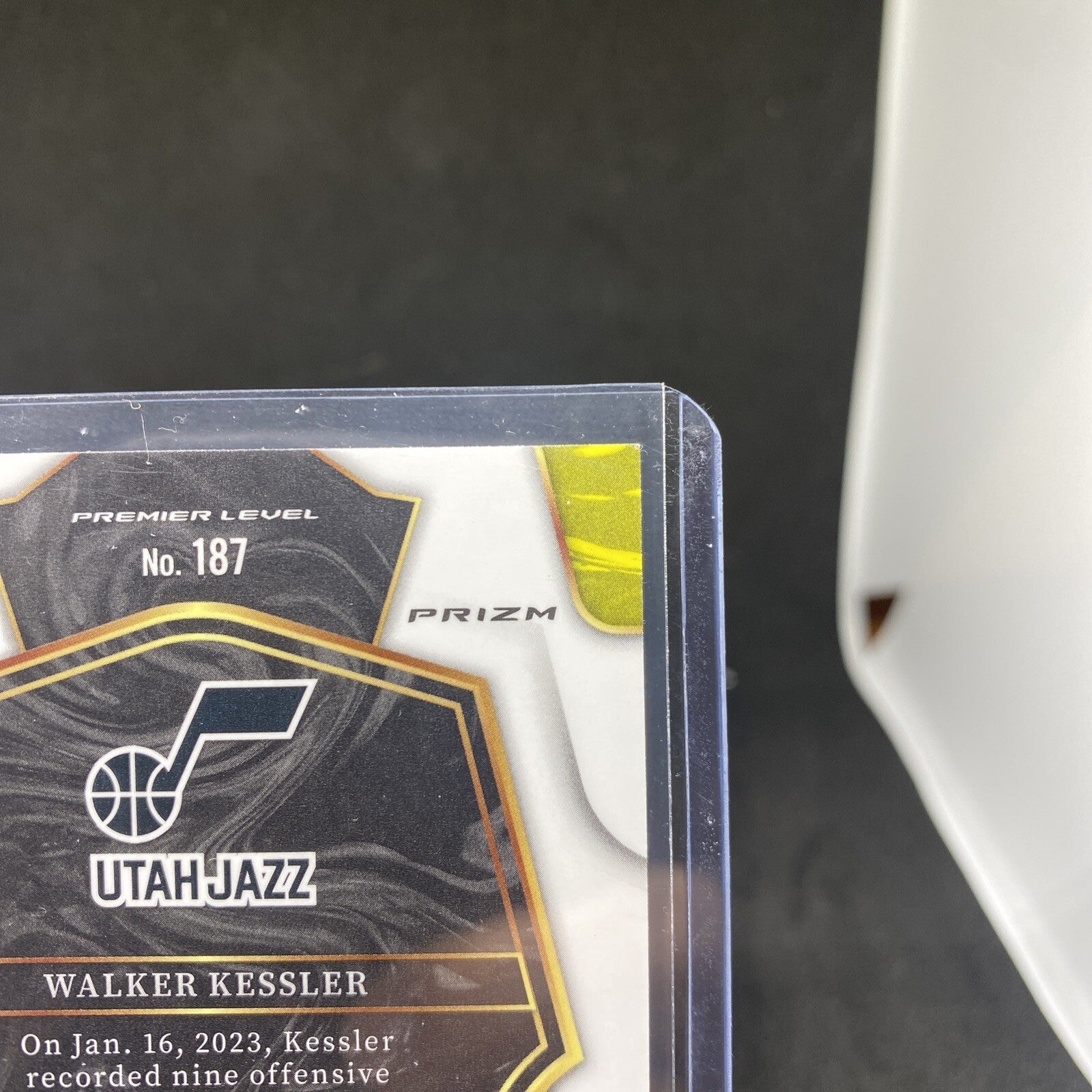 WALKER KESSLER 2022-23 Panini Select Premier Level 187 Blue Prizm RC Rookie BL43
