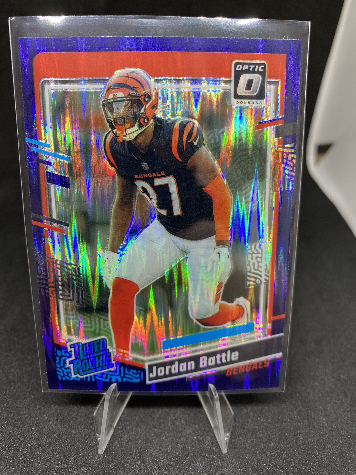 11 X Optic NFL Prizm Rated rookie purple  Shock, Prizm Silver Card lot, SP, HOF