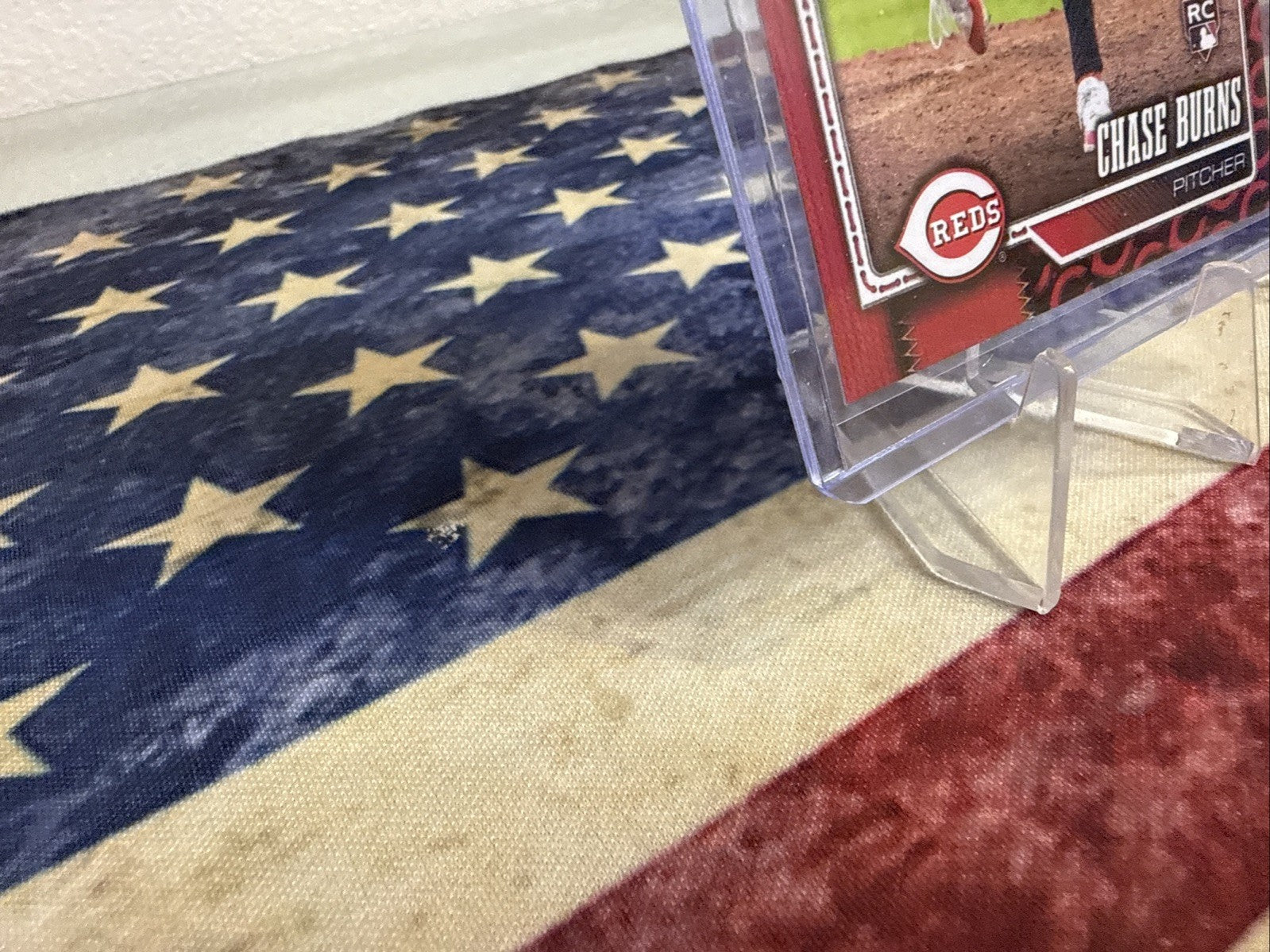 2026 Topps Series 1 Chase Burns Team Logo Variation RC Cincinnati Reds SP