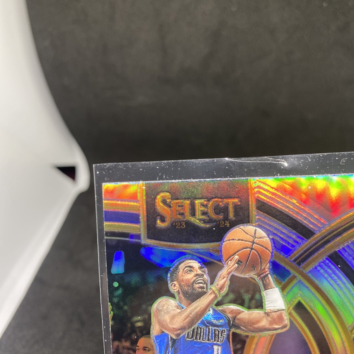 Kyrie Irving 2023-24 Select Silver Prizm Premier #180 Dallas Mavericks M9