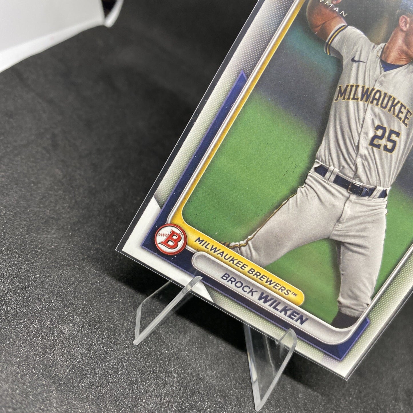 2024 Bowman Milwaukee Brewers Brock Wilken #BP-86 Bowman 1st