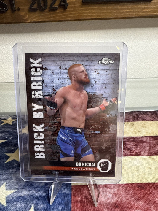 2024 Topps Chrome UFC - Brick by Brick Bo Nickal #BYB-12