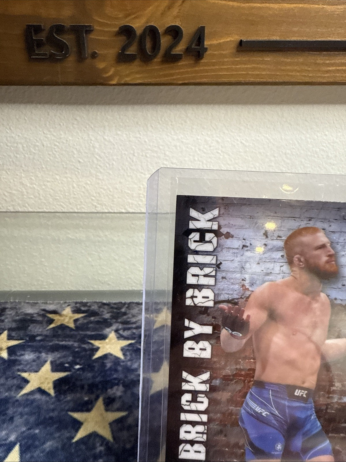 2024 Topps Chrome UFC - Brick by Brick Bo Nickal #BYB-12