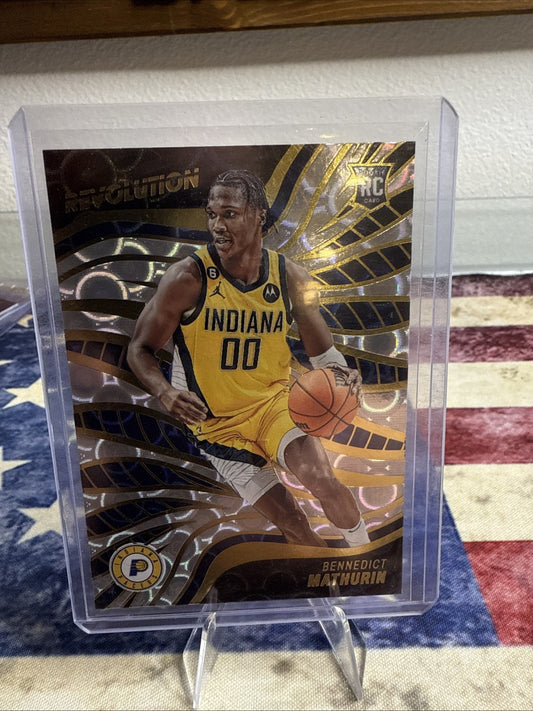2022-23 Panini Revolution - Rookies Bennedict Mathurin #126 Groove (RC)