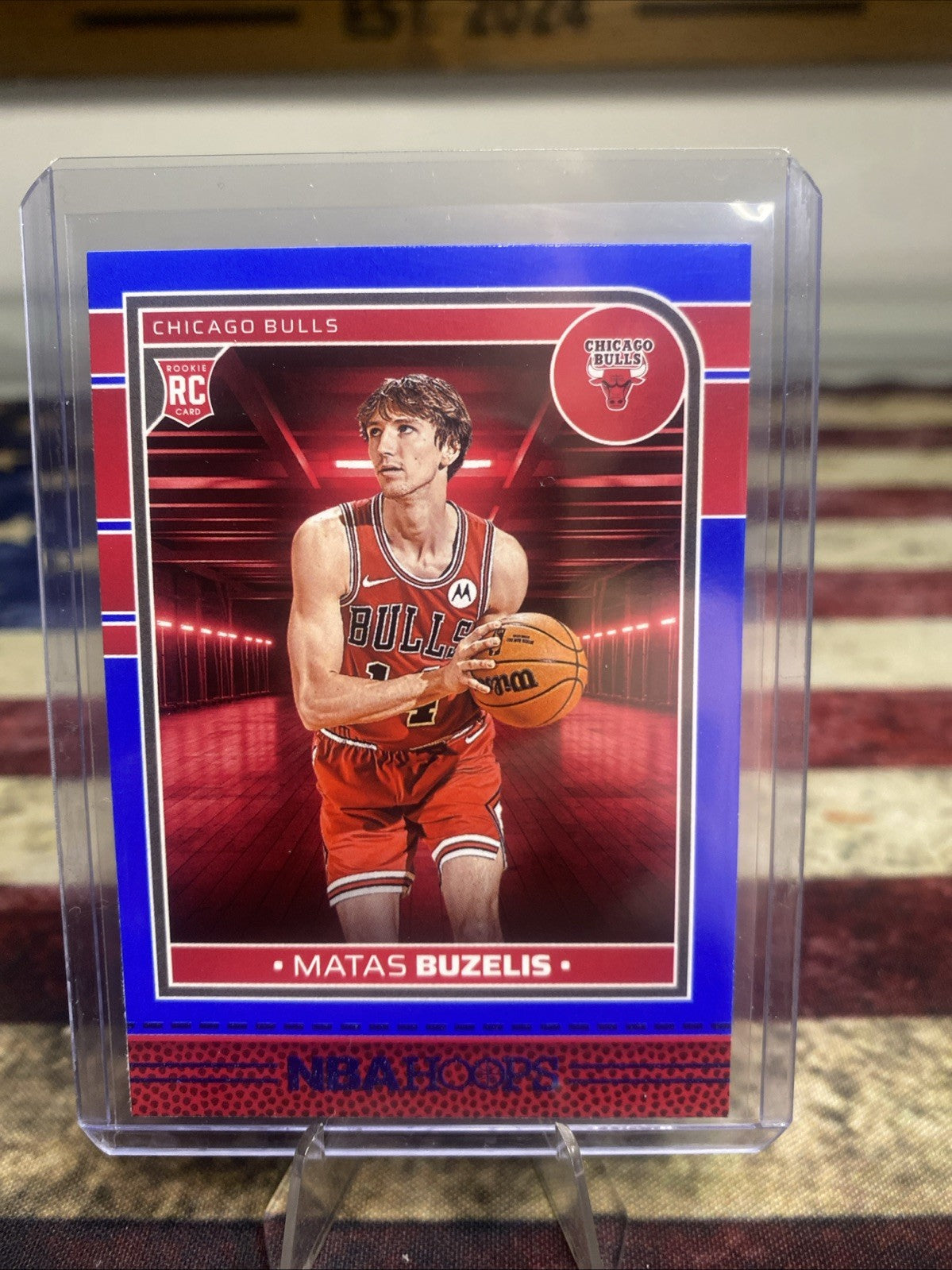 2024-25 Panini Nba Hoops - Rookies Blue #241 Matas Buzelis (RC)
