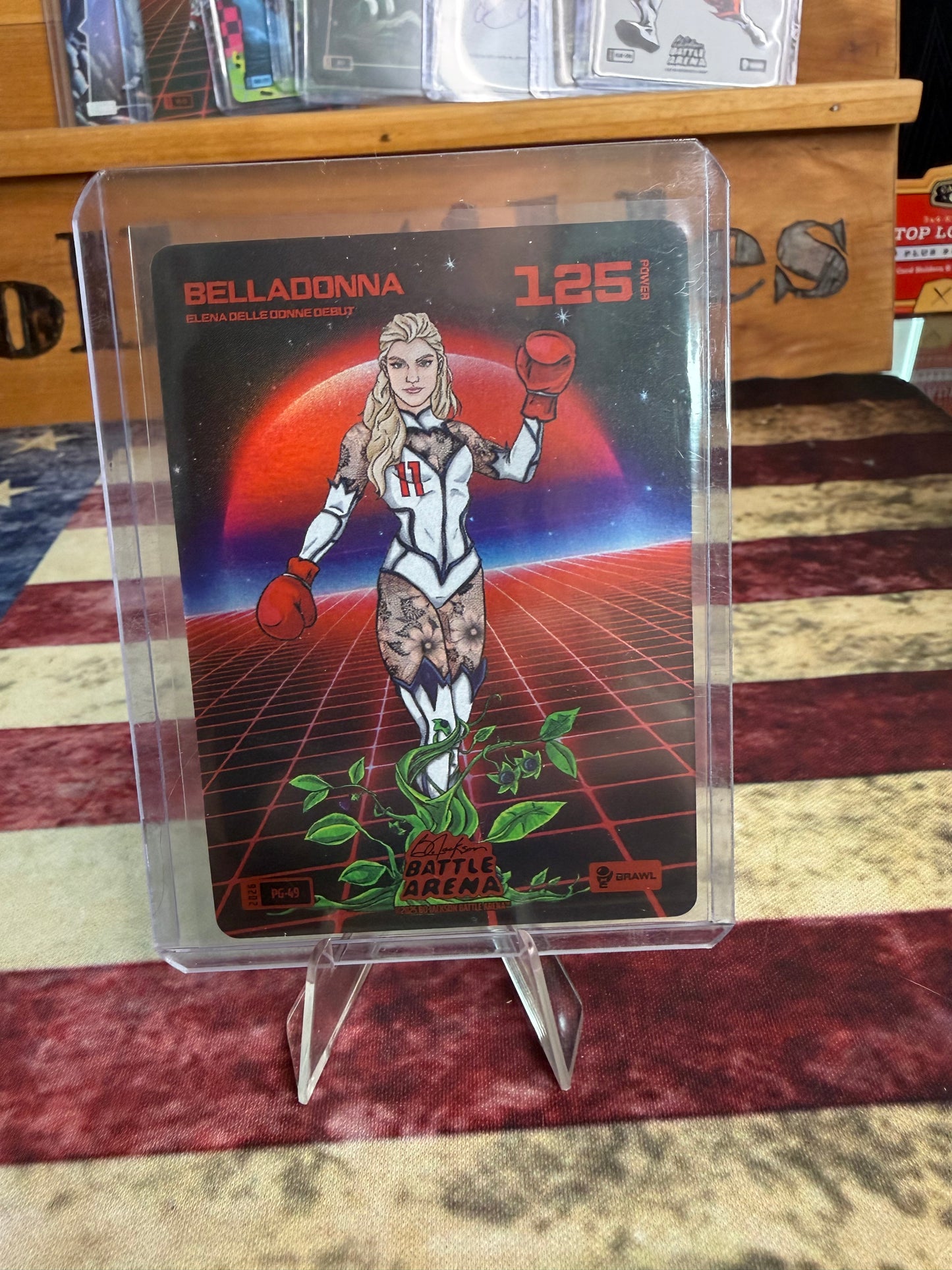 2026 Bo Jackson Battle Arena Elena Delle Donne "Belladonna" #PG-49 Power Glove Brawl