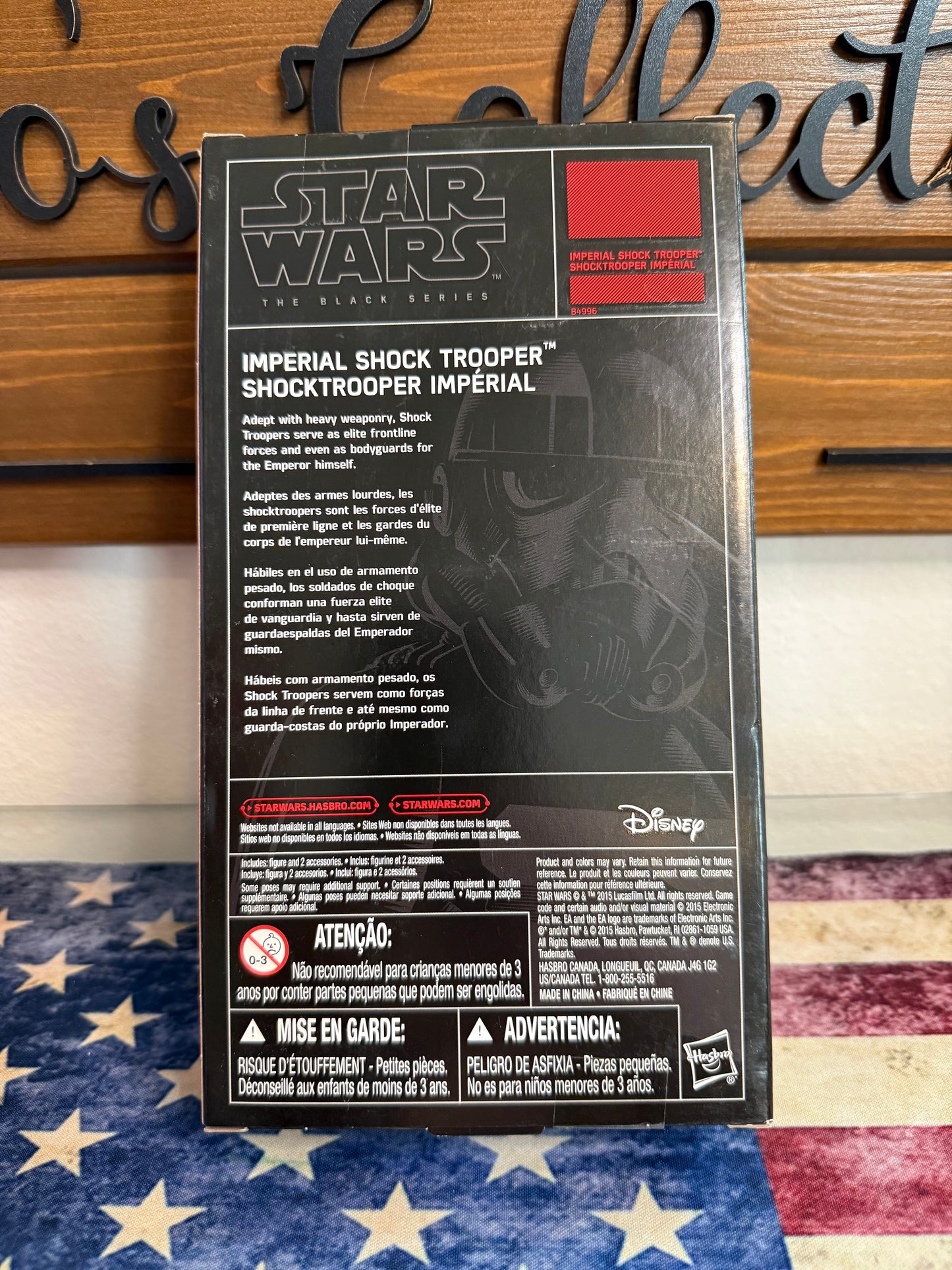 Star Wars Black Series Battlefront Imperial Shock Trooper 6”