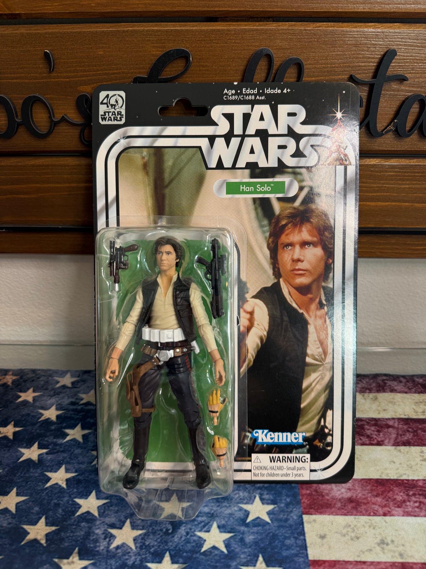 Star Wars Black Series Han Solo 40th Anniversary 6-Inch Action Figure