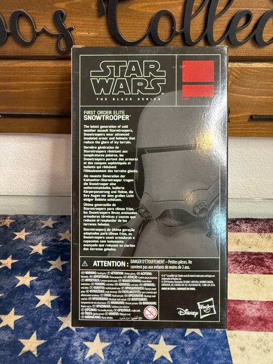 Hasbro Star Wars: The Black Series First Order Elite Snowtrooper action figur