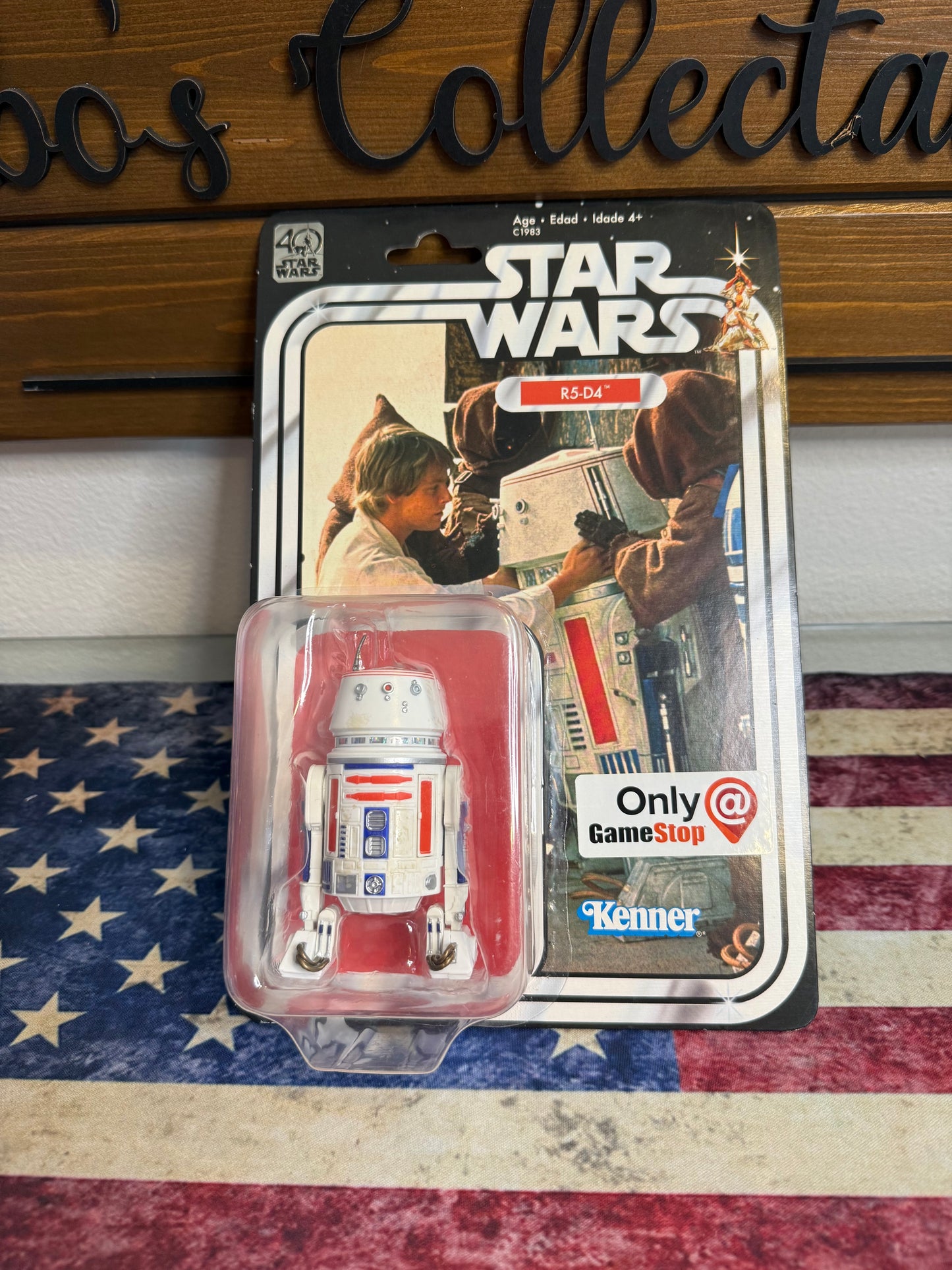 Star Wars The Black Series 40th Anniversary R5-D4 6-inch action figure