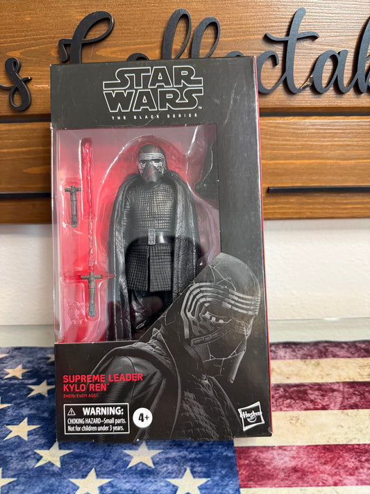 Hasbro Star Wars: The Black Series Supreme Leader Kylo Ren 6-inch action figure