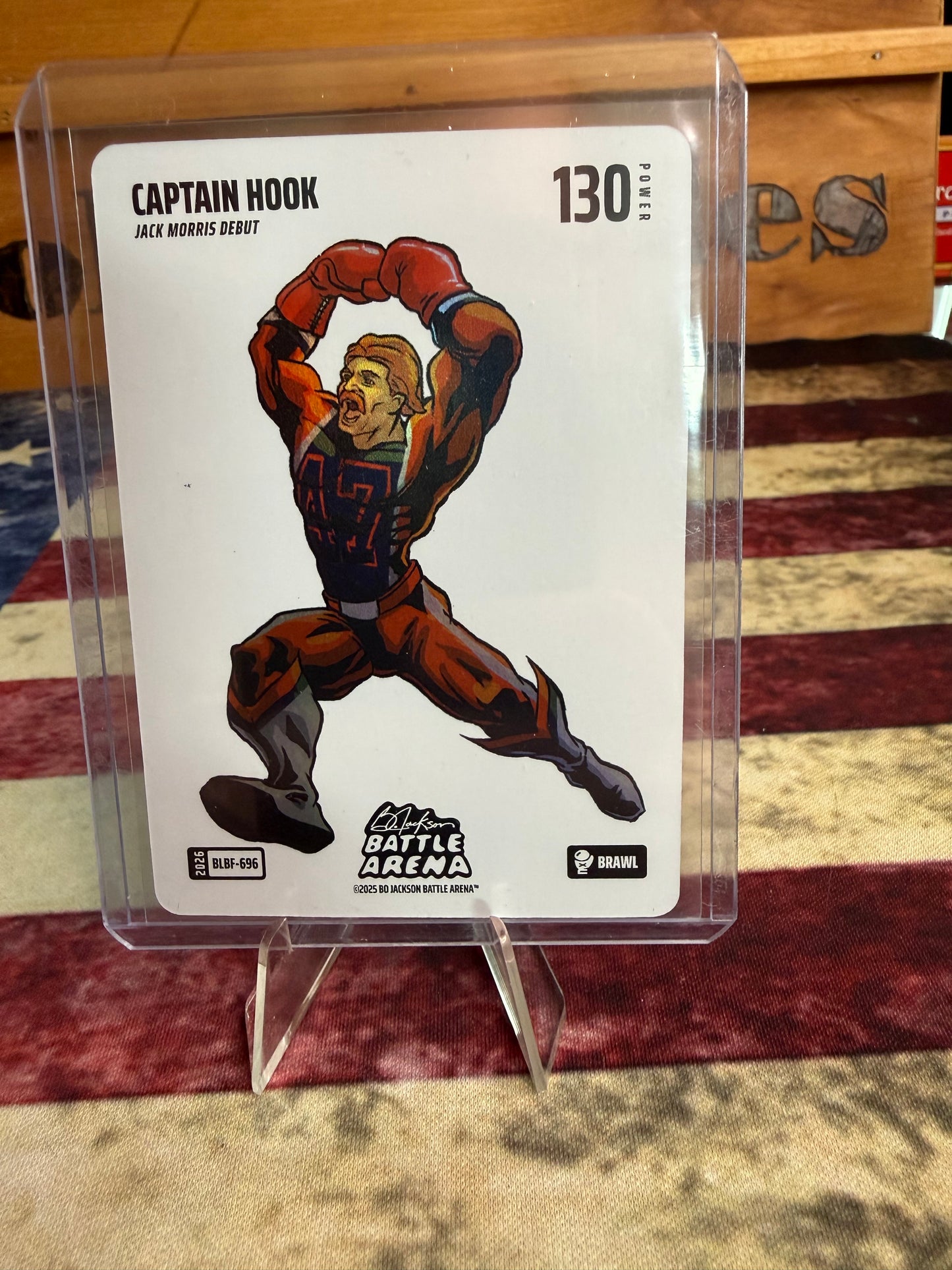 2026 Bo Jackson Battle Arena Jack Morris "Captain Hook" Debut #BLBF-696 Brawl