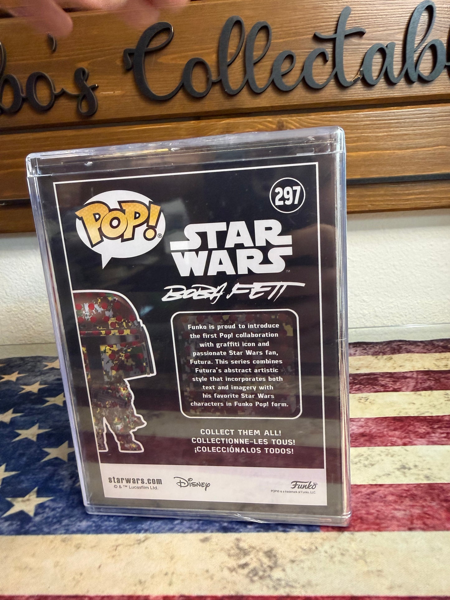 Funko Pop! Star Wars Boba Fett (Futura) Special Edition #297