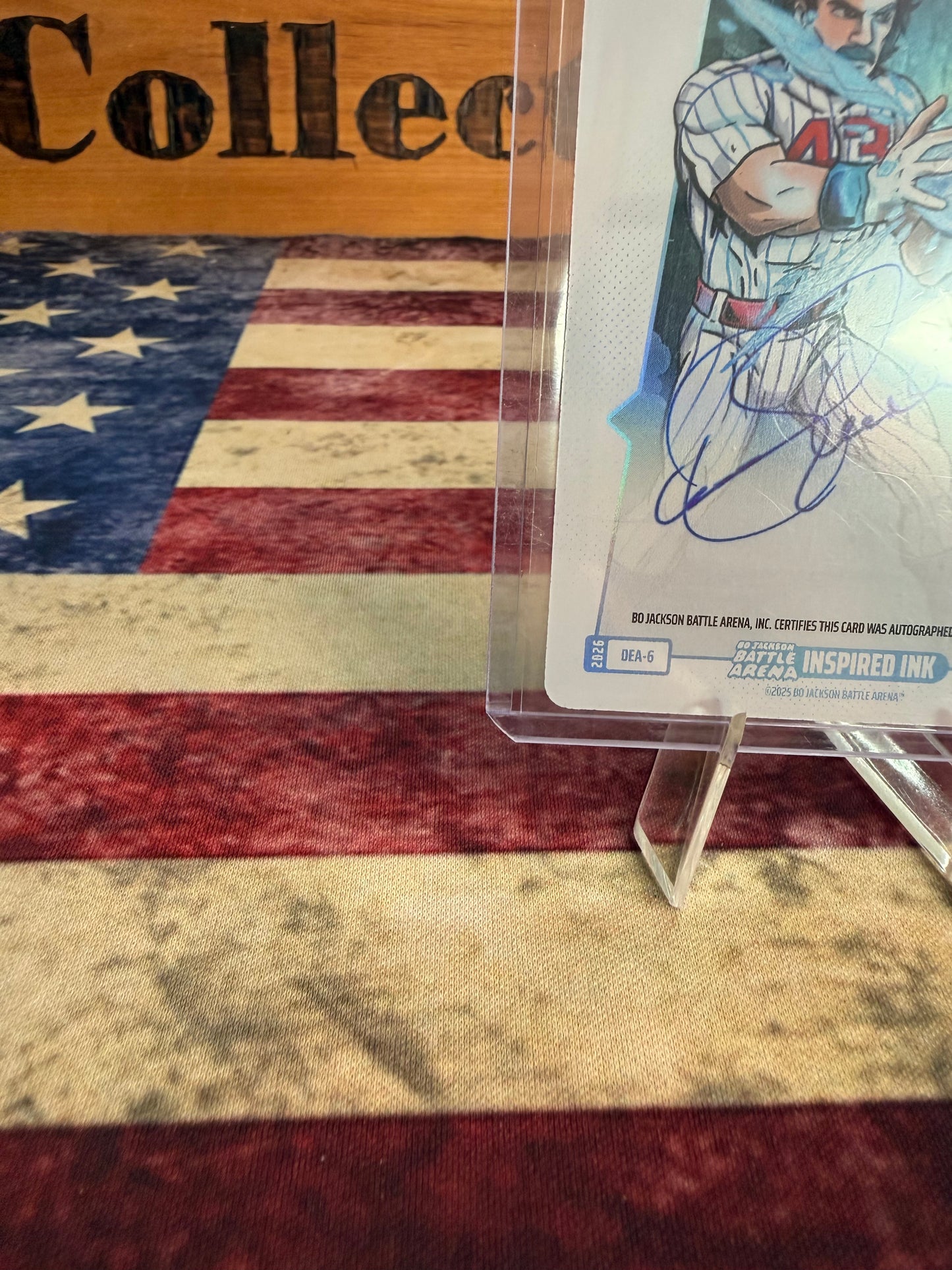 2026 Bo Jackson Battle Arena Dennis Eckersley "Ecks" Inspired Ink Ice Auto /50 #DEA-6