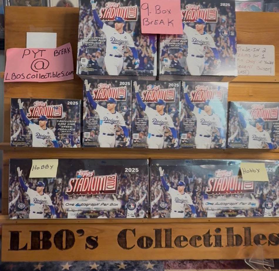 2025 Topps Stadium Club 9-Box Mixer PYT Break #1