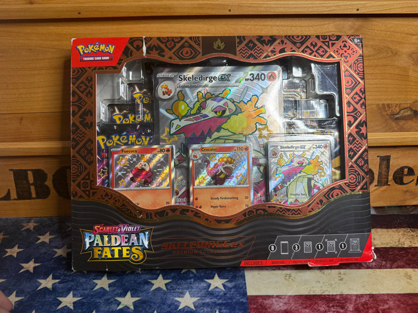 Pokemon Trading Card Game : Paldean Fates Pokemon Ex Premium Collection