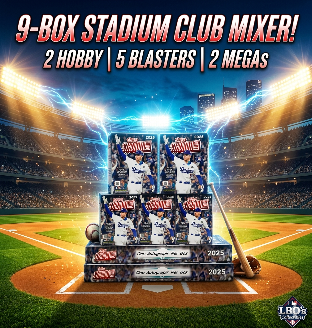 2025 Topps Stadium Club 9-Box Mixer PYT Break #1